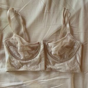 Free People Underwire Longline Bra